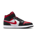 Jordan 1 Mid White Black Red (2022) - dropout