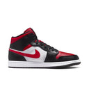 Jordan 1 Mid White Black Red (2022) - dropout