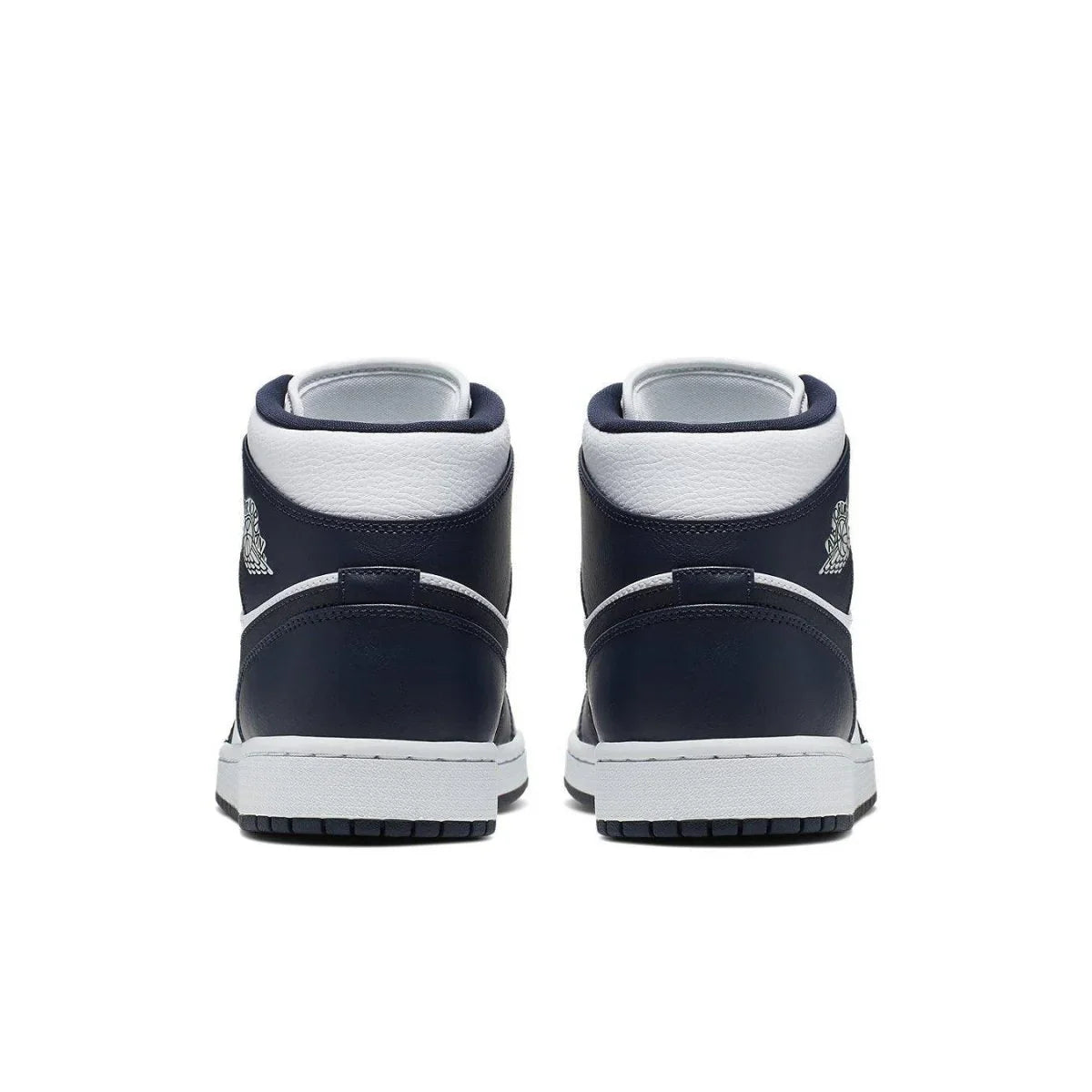 Jordan 1 Mid White Metallic Gold Obsidian - dropout