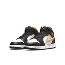 Jordan 1 Mid White Pollen Black (GS) - dropout