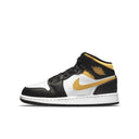 Jordan 1 Mid White Pollen Black (GS) - dropout