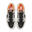 Jordan 1 Retro High Neutral Grey Hyper Crimson - dropout