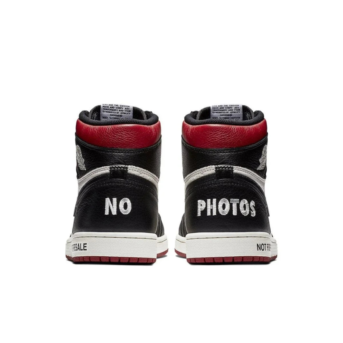 Jordan 1 Retro High "Not for Resale" Varsity Red - dropout