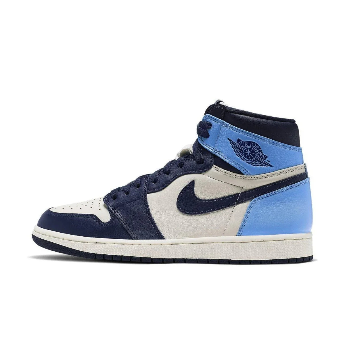 Jordan 1 Retro High Obsidian UNC - dropout