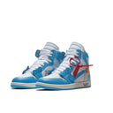 Jordan 1 Retro High Off-White University Blue - dropout
