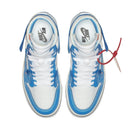 Jordan 1 Retro High Off-White University Blue - dropout
