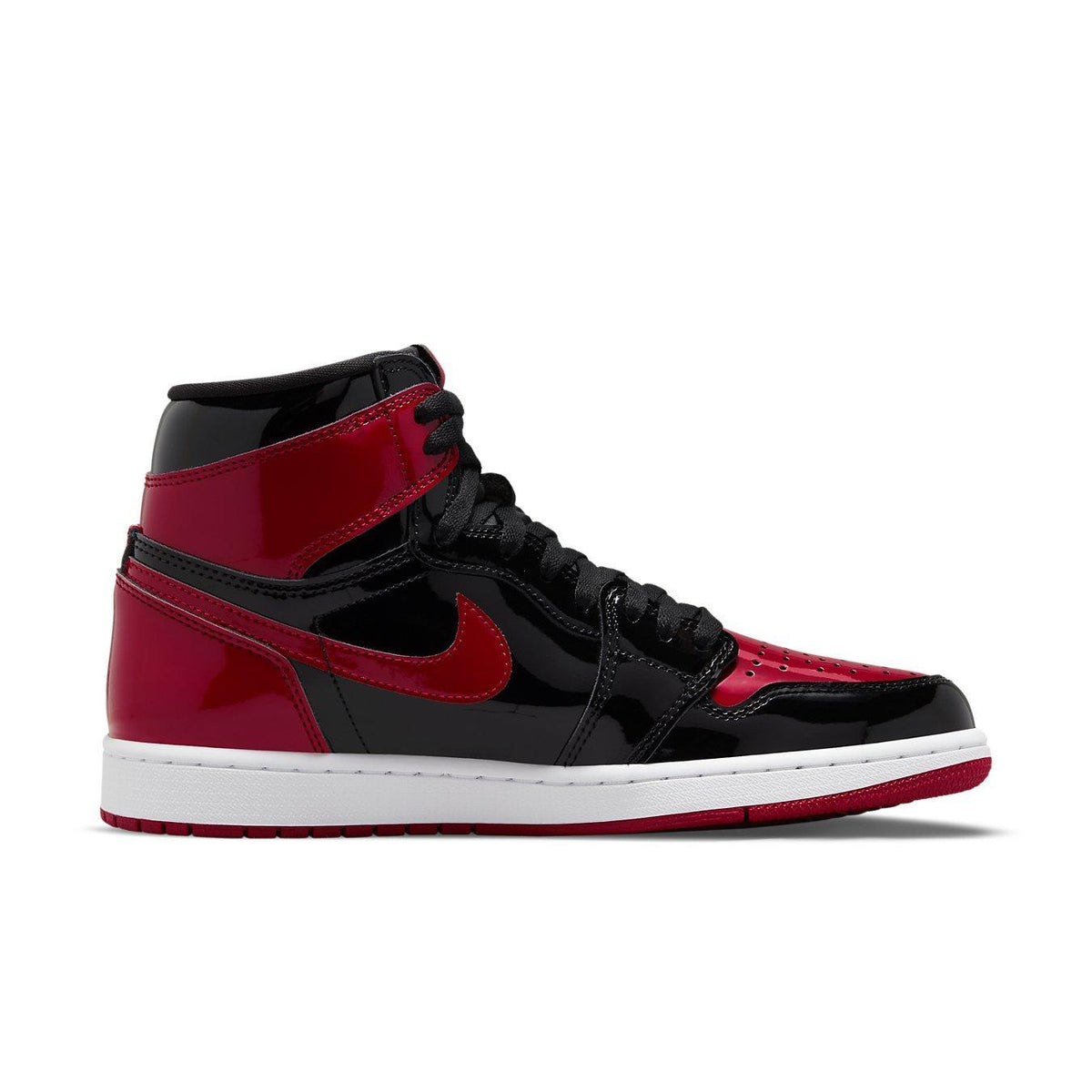 Jordan 1 Retro High OG Patent Bred 555088 063 dropout