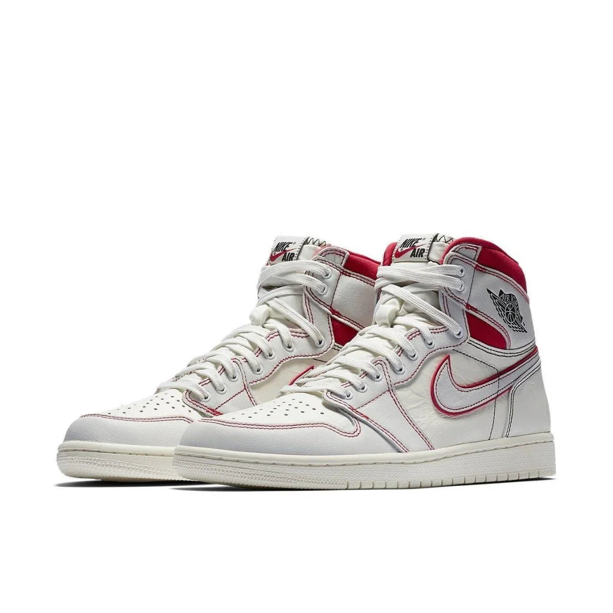 Jordan 1 Retro High Phantom Gym Red - dropout