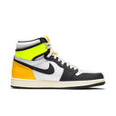 Jordan 1 Retro High White Black Volt University Gold - dropout