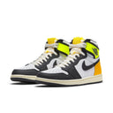 Jordan 1 Retro High White Black Volt University Gold - dropout