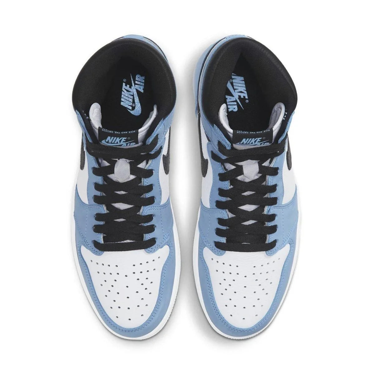 Jordan 1 Retro High White University Blue Black - dropout