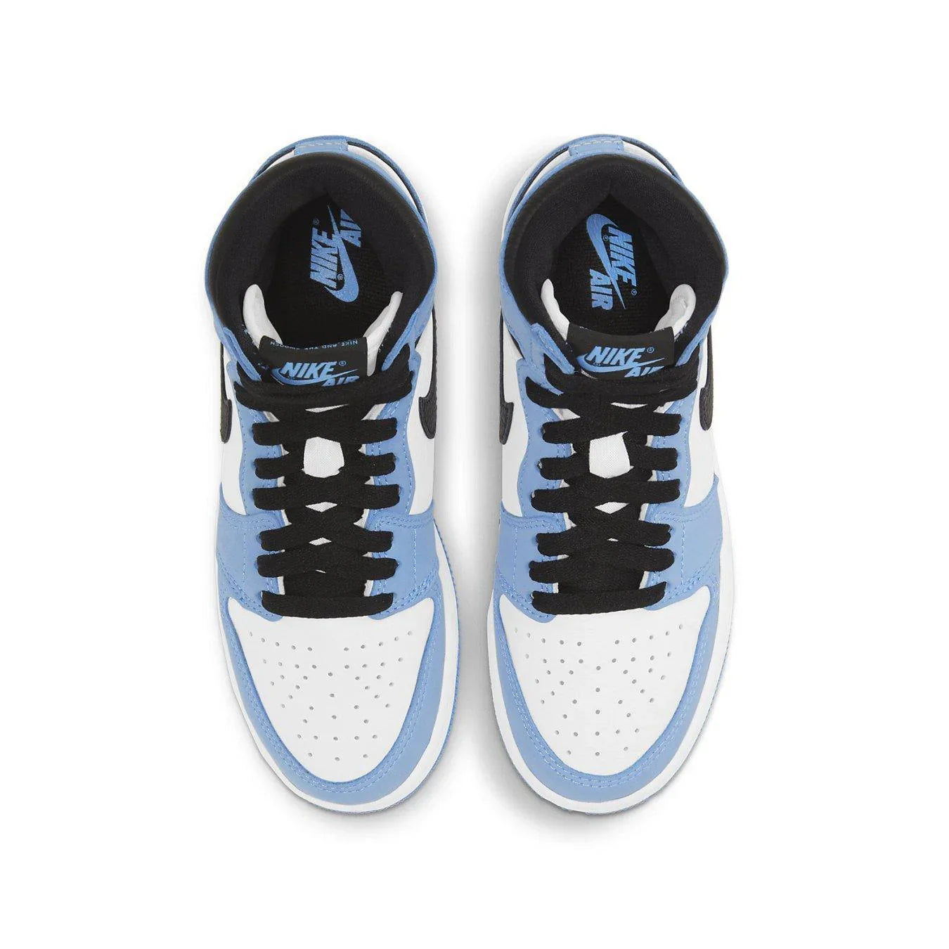 Jordan 1 Retro High White University Blue Black (GS) - dropout