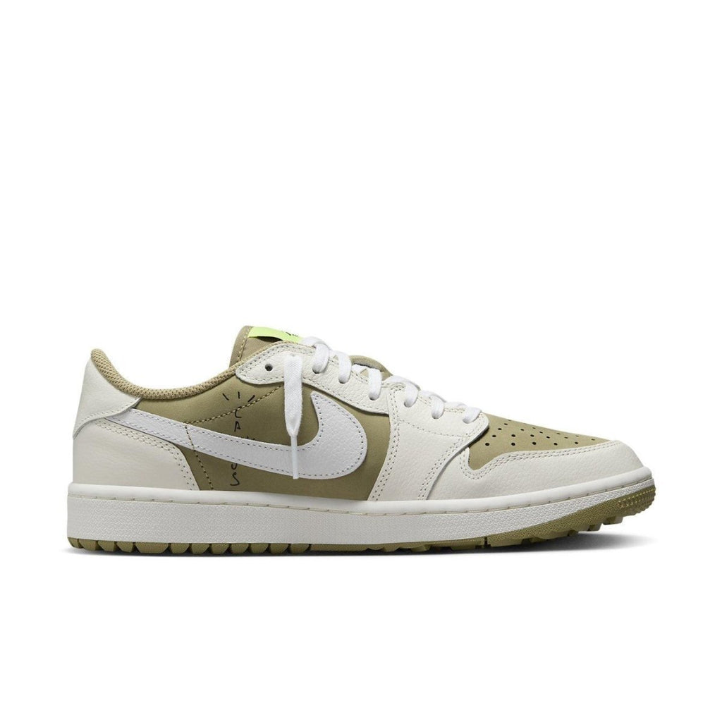 Jordan 1 Retro Low Golf Travis Scott Neutral Olive – Dropout