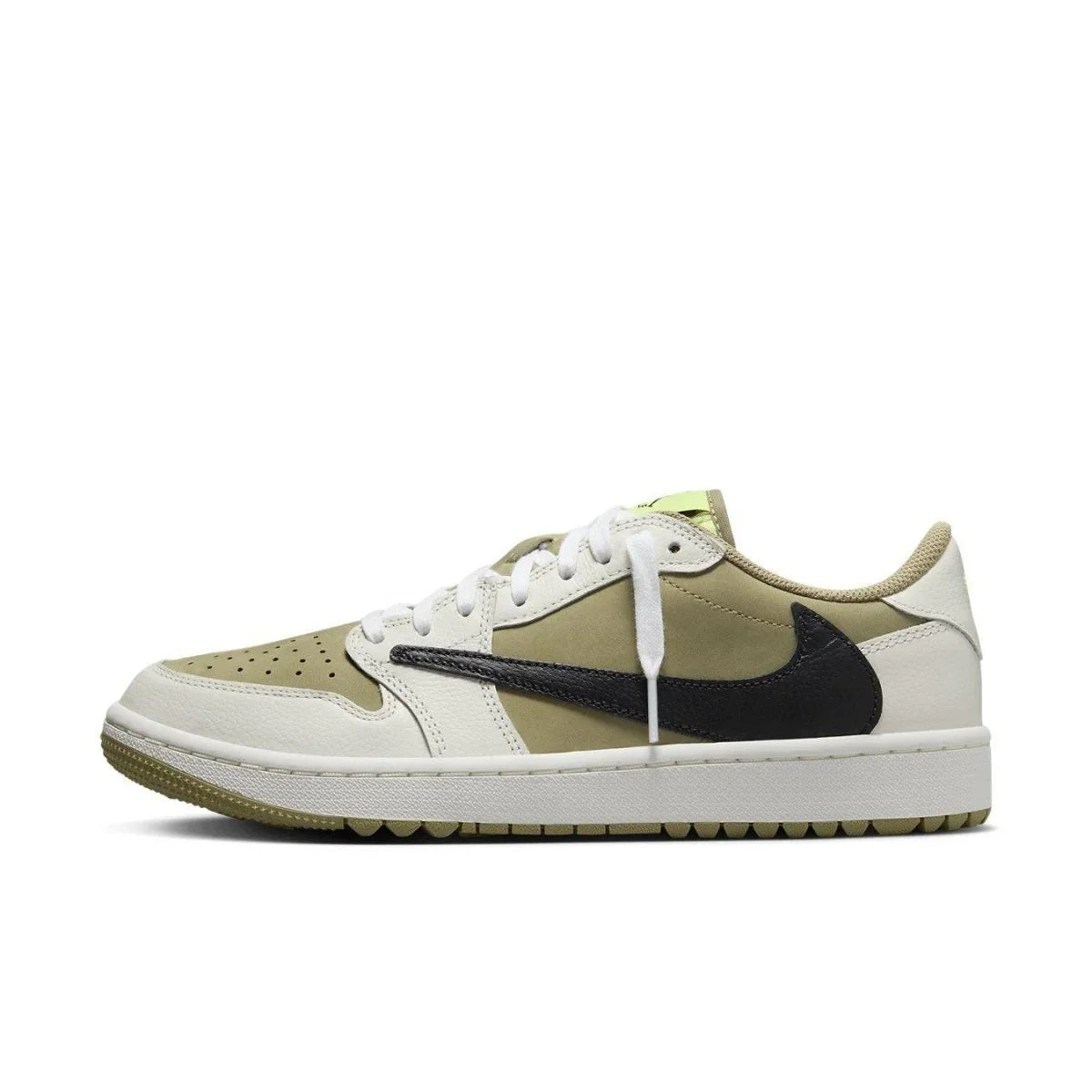 Jordan 1 Retro Low Golf Travis Scott Neutral Olive - dropout