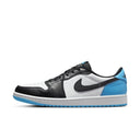Jordan 1 Retro Low OG Black Dark Powder Blue - dropout