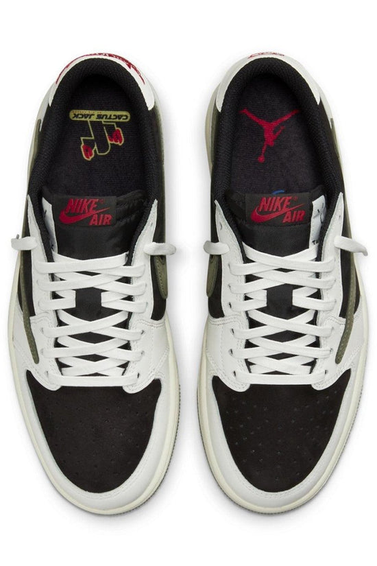 Jordan 1 Retro Low OG SP Travis Scott Olive (Women's) - dropout