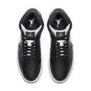 Jordan 1 Retro Mid Black White - dropout