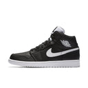 Jordan 1 Retro Mid Black White - dropout