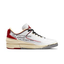 Jordan 2 Retro Low SP Off-White White Red - dropout