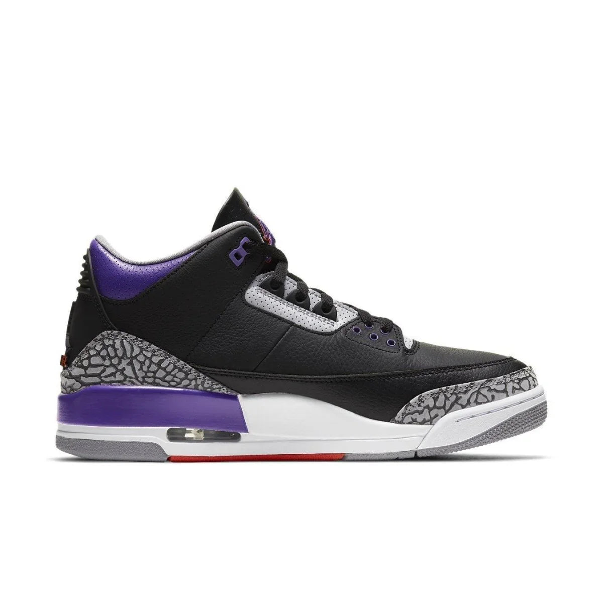 Jordan 3 Retro Black Court Purple - dropout