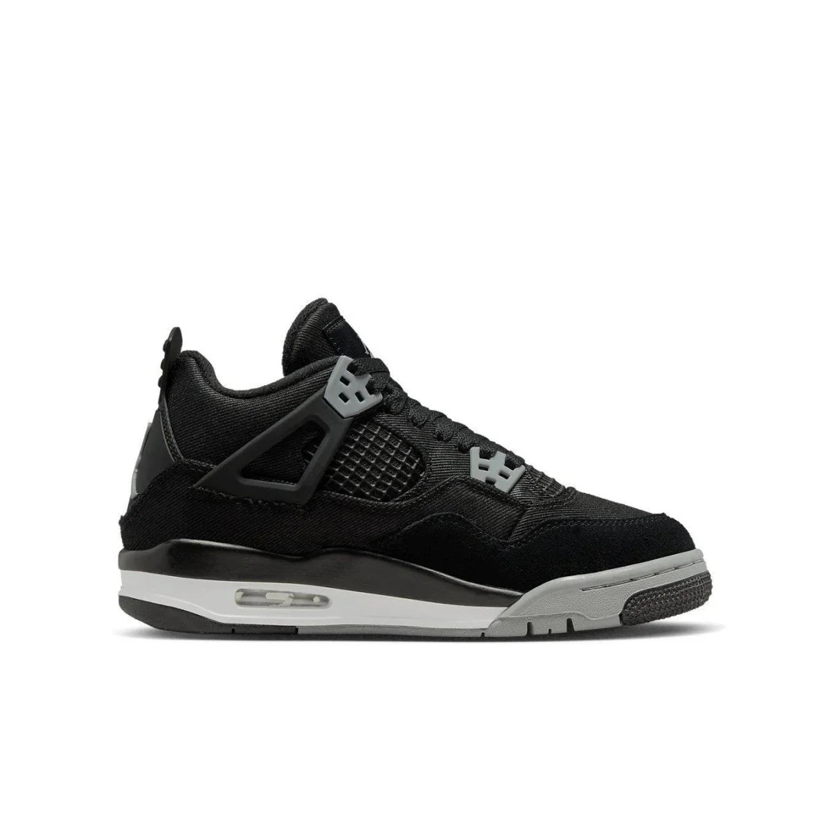 Jordan 4 Retro Black Canvas (GS) - dropout