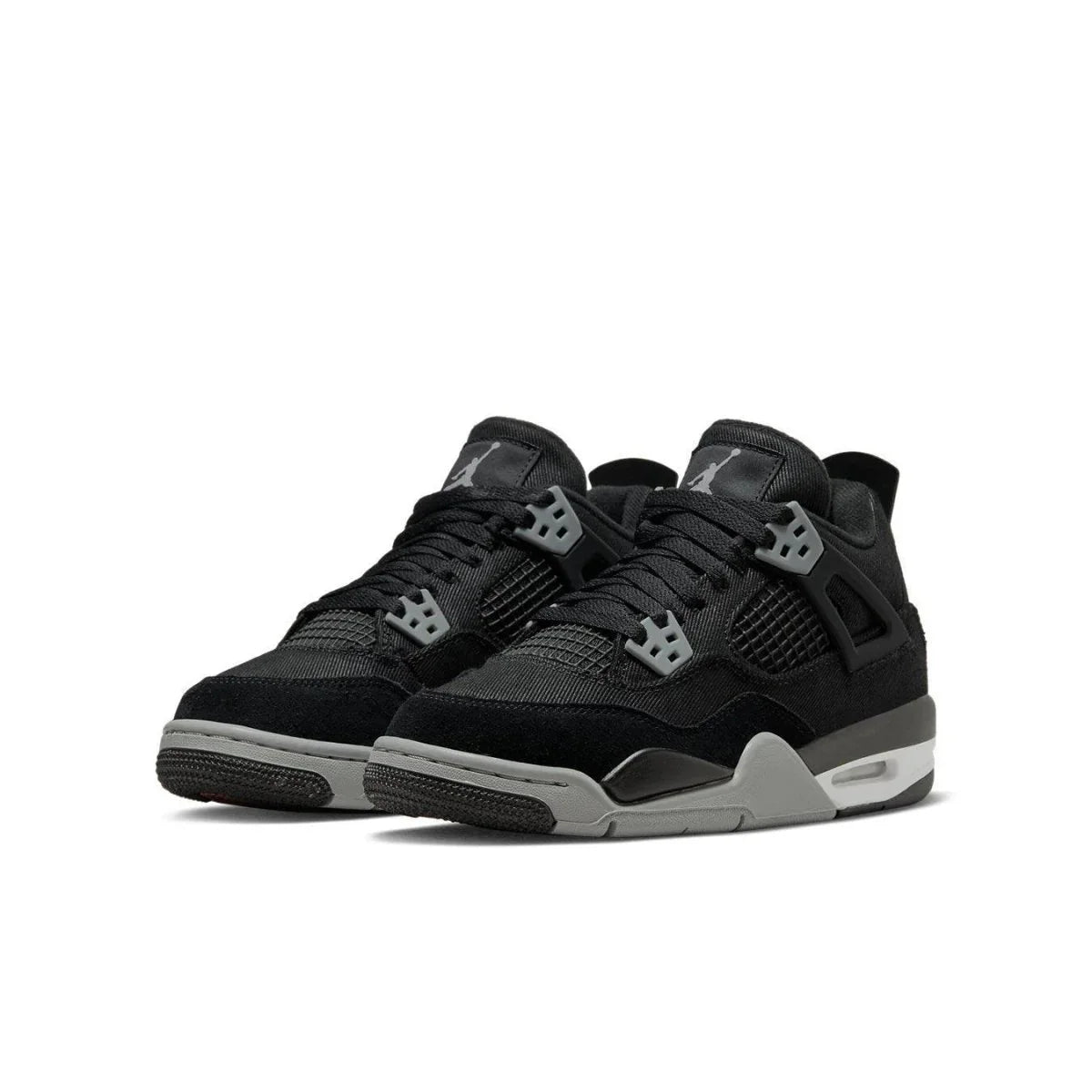 Jordan 4 Retro Black Canvas (GS) - dropout