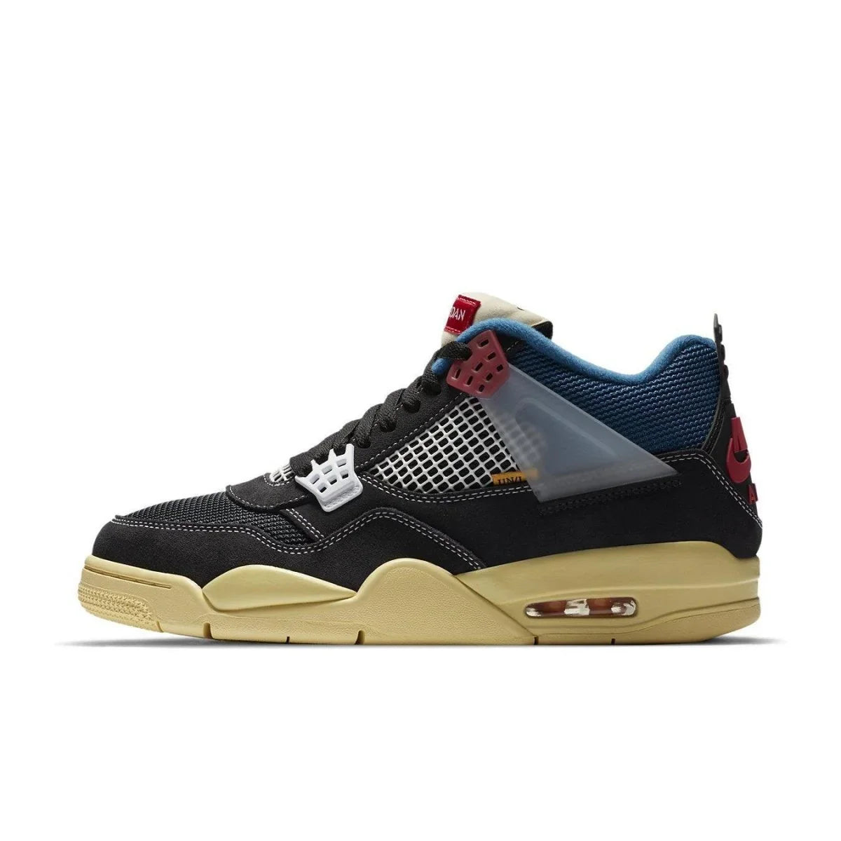 Jordan 4 Retro Union Off Noir - dropout