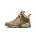 Jordan 6 Retro Travis Scott British Khaki - dropout