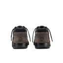 Rear view of Jordan Jumpman Jack TR Travis Scott Dark Mocha sneakers featuring black and brown colorway.