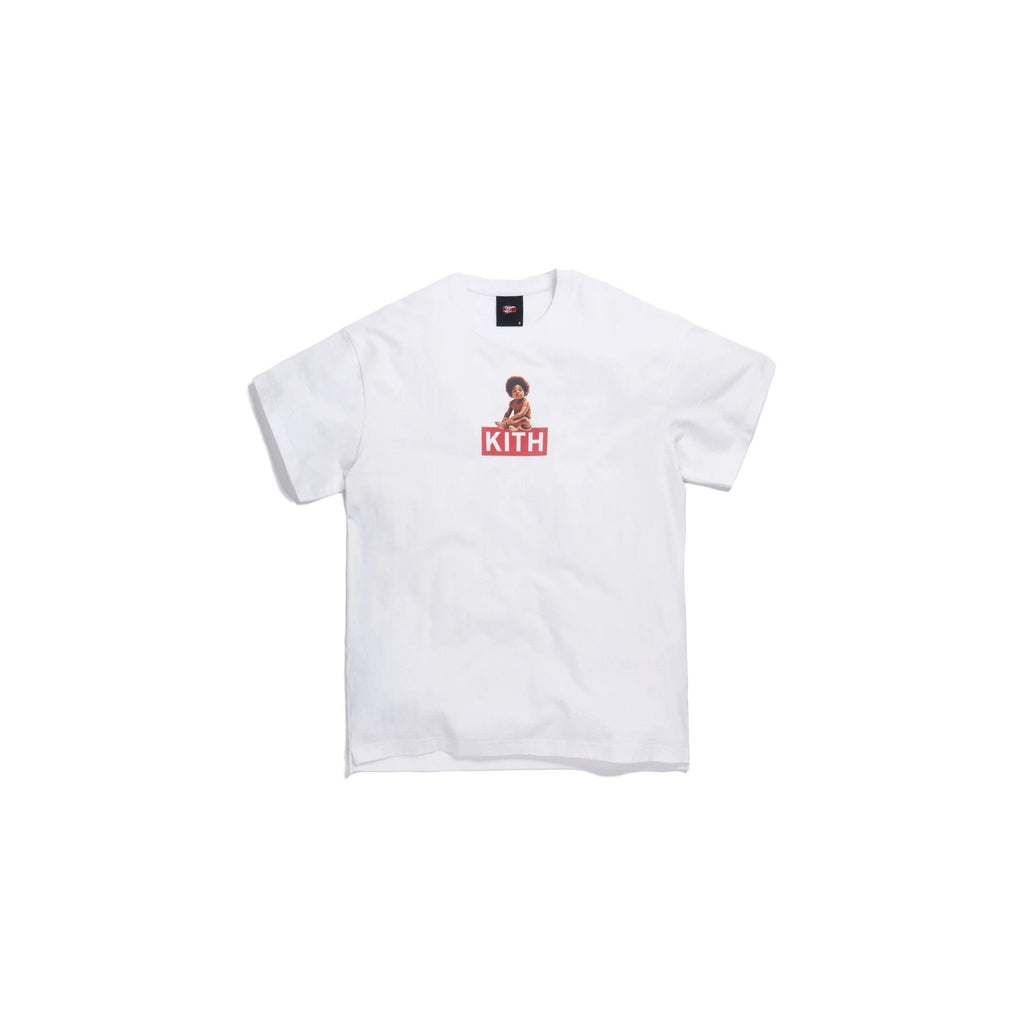Kith x Biggie Classic Logo Tee White — dropout