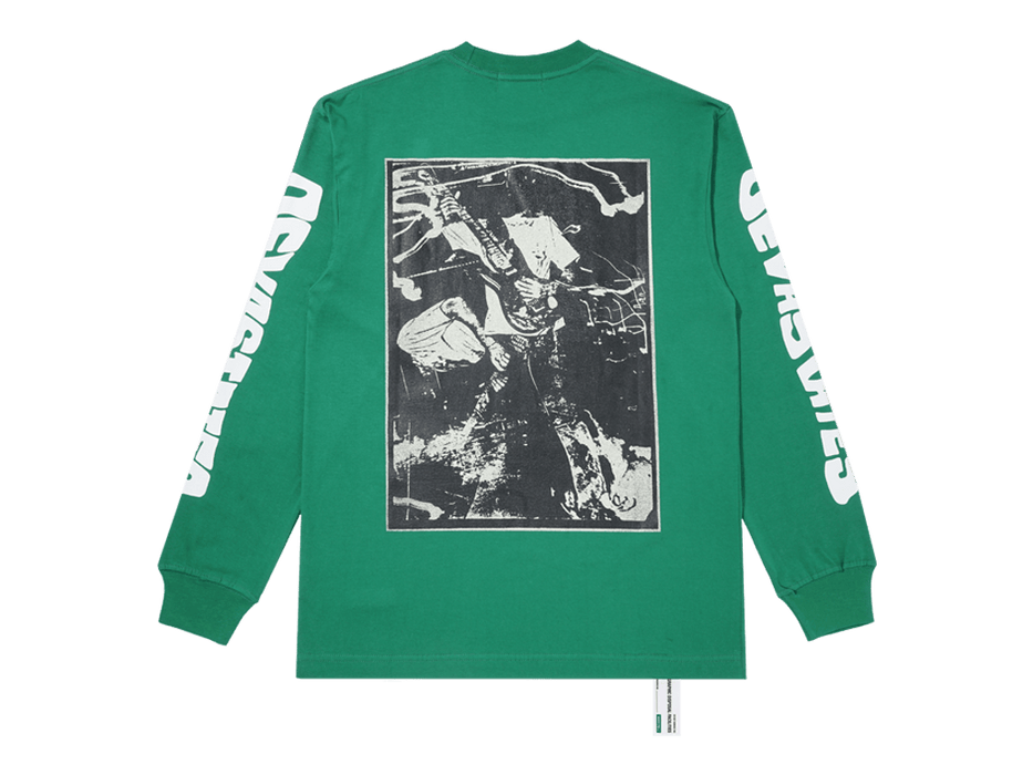 Lure Long Sleeve T-Shirt Green - dropout