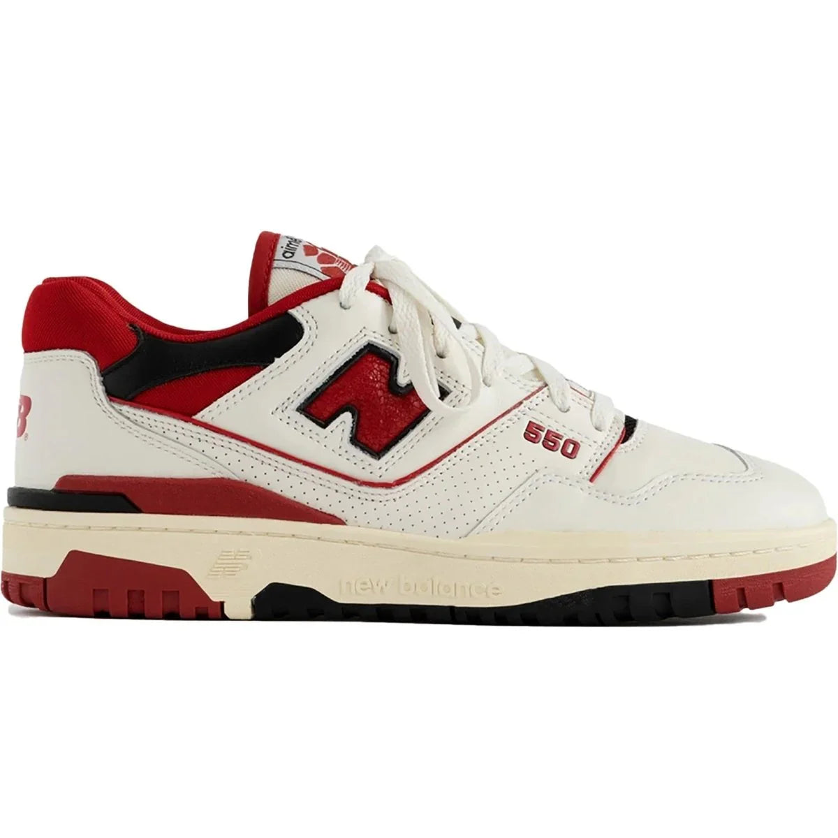 New Balance 550 Aime Leon Dore White Red - dropout