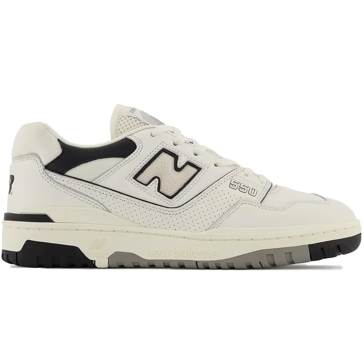 New Balance 550 Cream Black - dropout