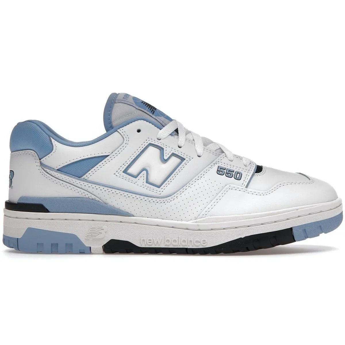 New Balance 550 UNC White University Blue - dropout