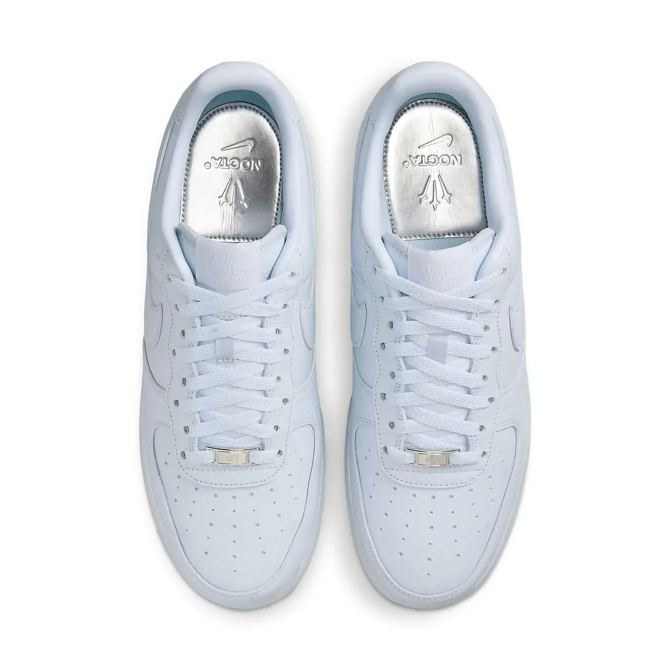 Nike Air Force 1 Low Drake NOCTA in pastel purple with minimalist design and iconic Swoosh details.
