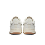 Nike Air Force 1 Low Travis Scott Sail, featuring unique back design and gum sole, stylish sneaker for casual wear.