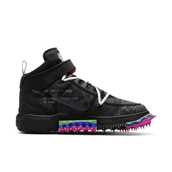 Nike Air Force 1 Mid Off-White Black - dropout