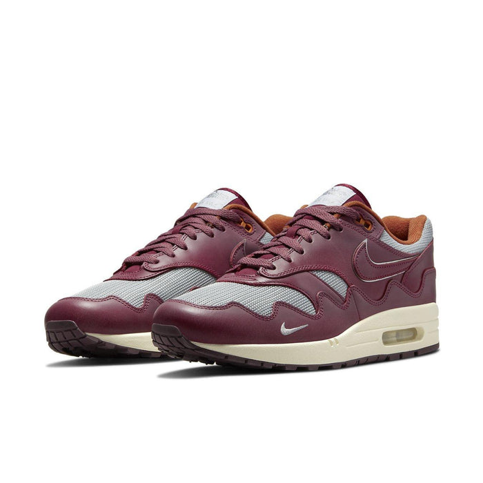 Nike Air Max 1 Patta Waves Rush Maroon (with Bracelet) - dropout
