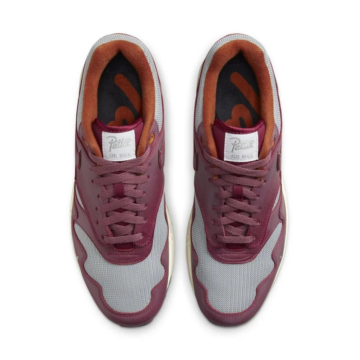 Nike Air Max 1 Patta Waves Rush Maroon (with Bracelet) - dropout