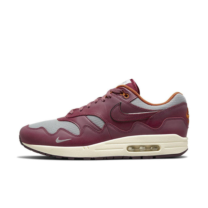 Nike Air Max 1 Patta Waves Rush Maroon (with Bracelet) - dropout