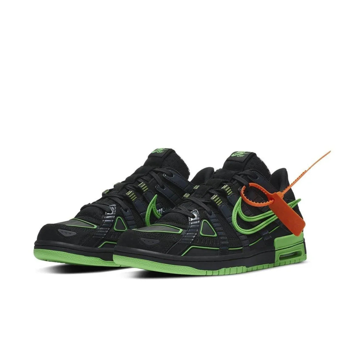 Nike Air Rubber Dunk Off-White Green Strike - dropout