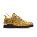 Nike Air Rubber Dunk Off-White University Gold - dropout