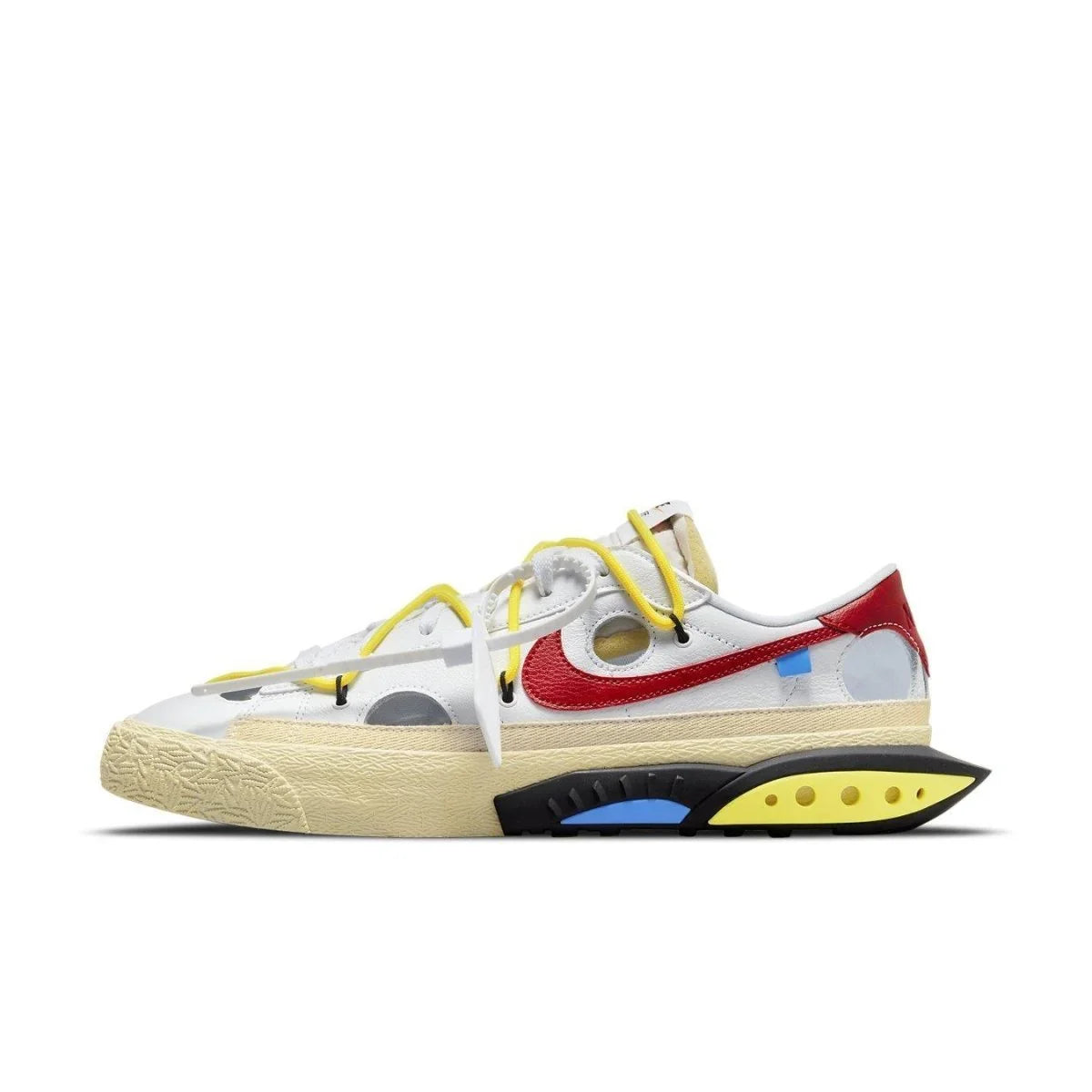 Nike Blazer Low Off-White University Red - dropout