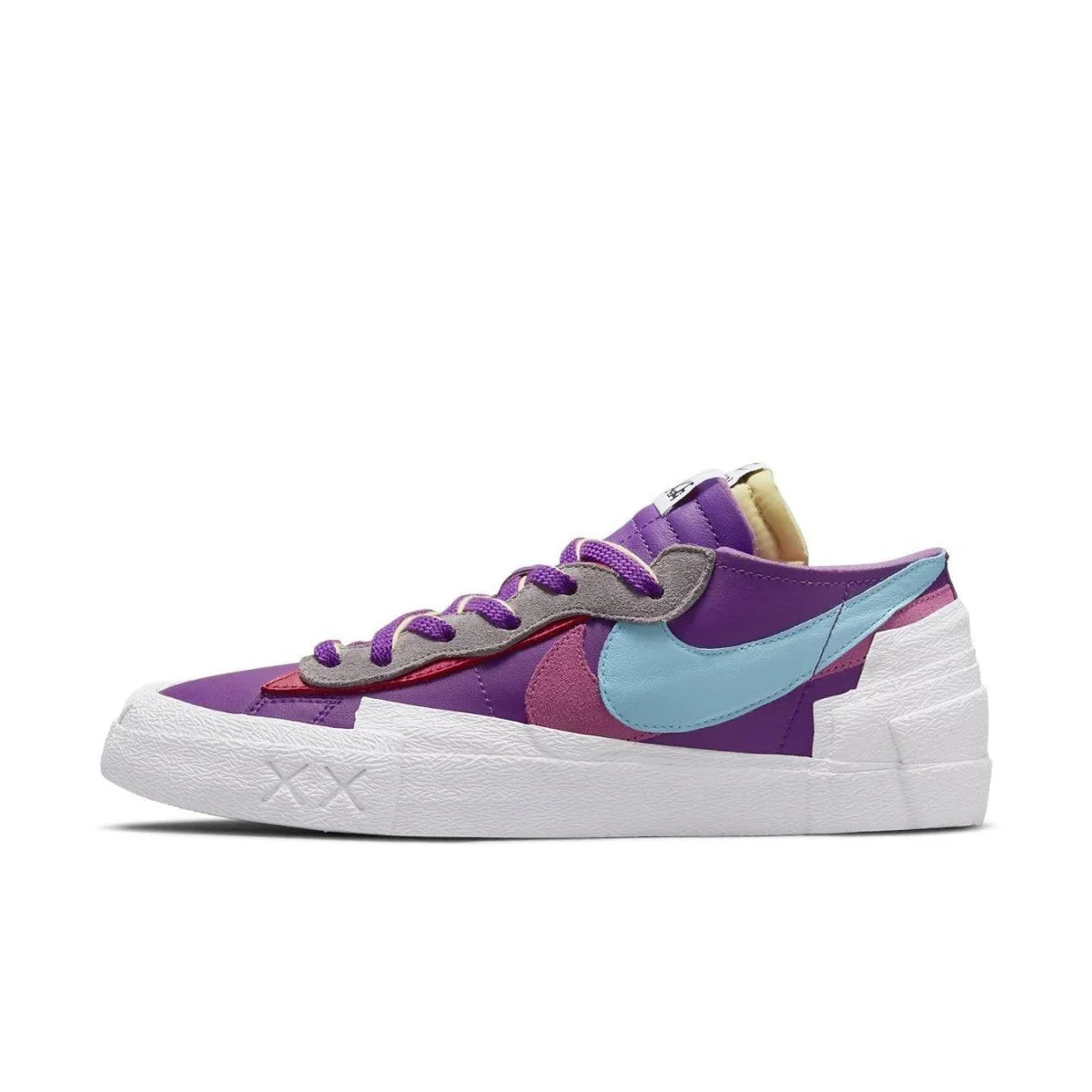 Nike Blazer Low sacai KAWS Purple Dusk - dropout