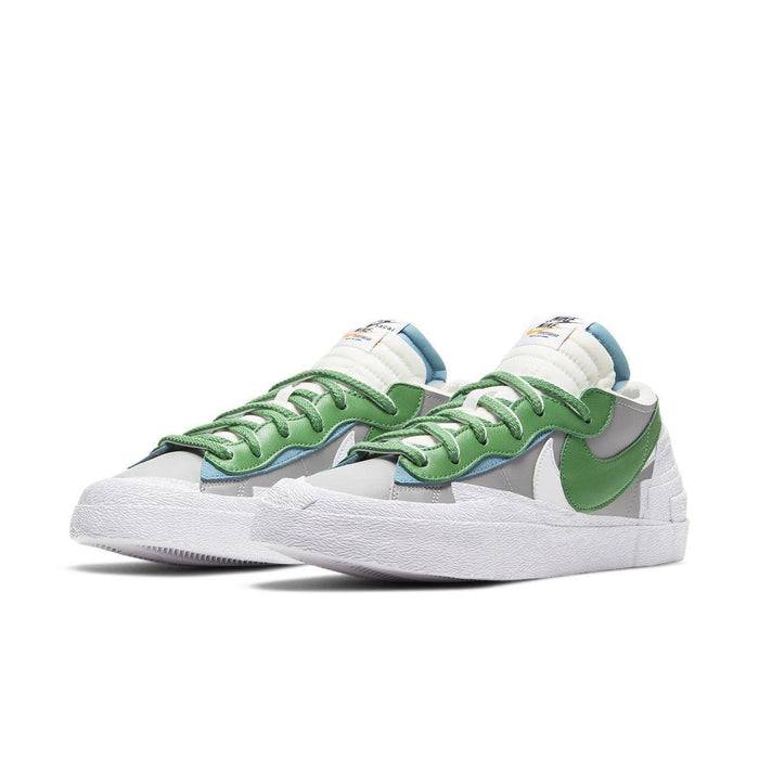 Nike Blazer Low sacai Medium Grey Classic Green - dropout