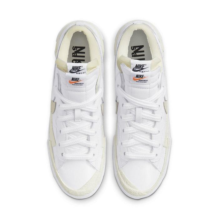 Nike Blazer Low Sacai White Patent Leather - dropout