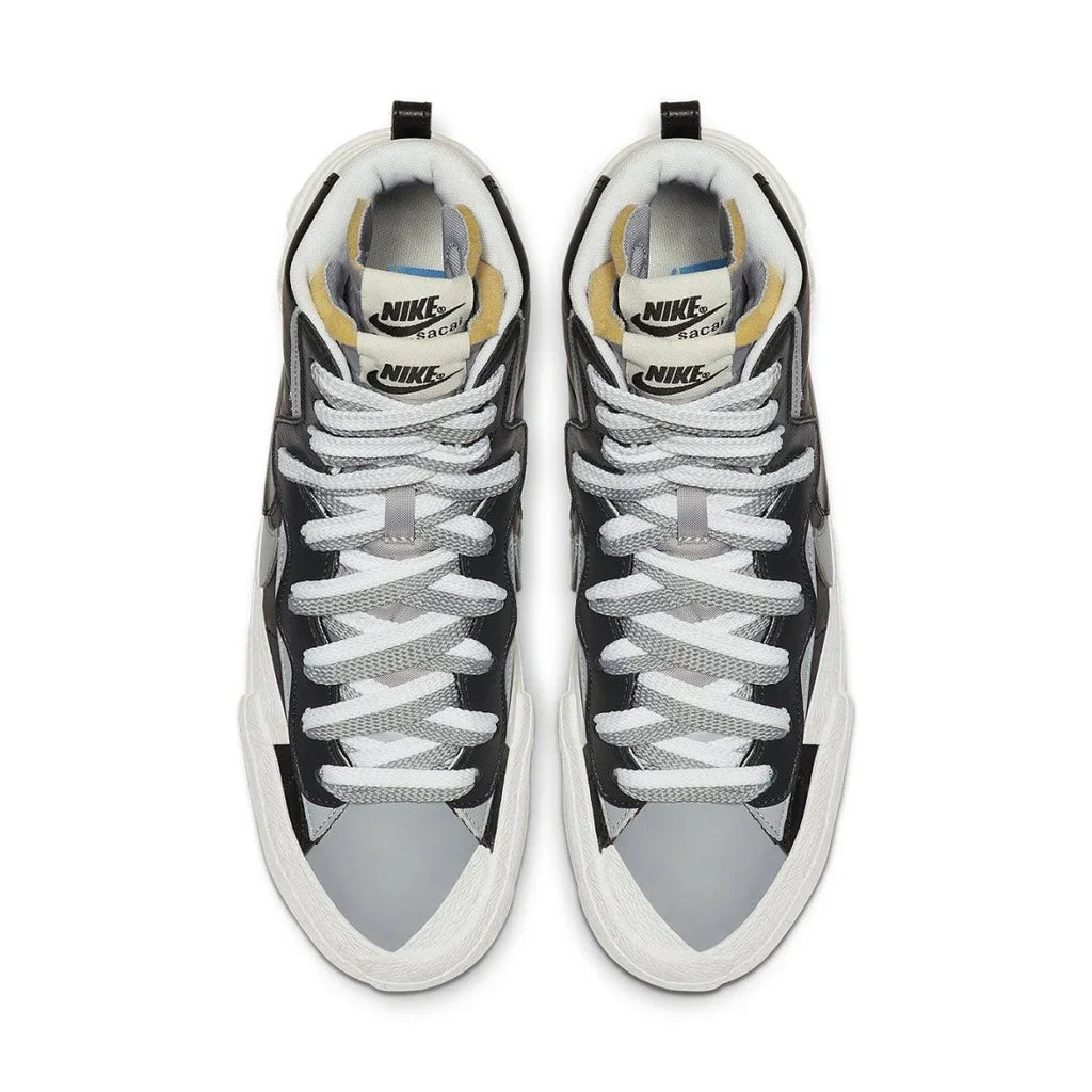 Nike Blazer Mid sacai Black Grey - dropout