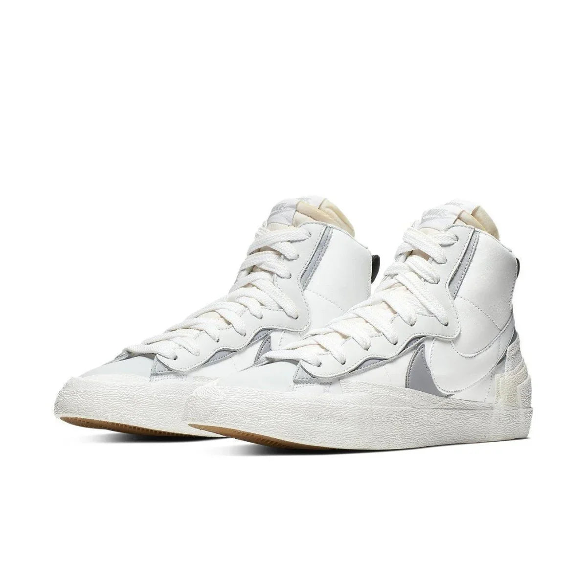 Nike Blazer Mid sacai White Grey - dropout