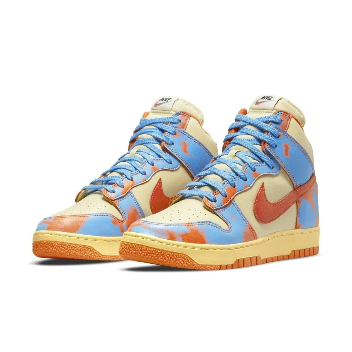 Nike Dunk High 1985 SP Orange Acid Wash - dropout