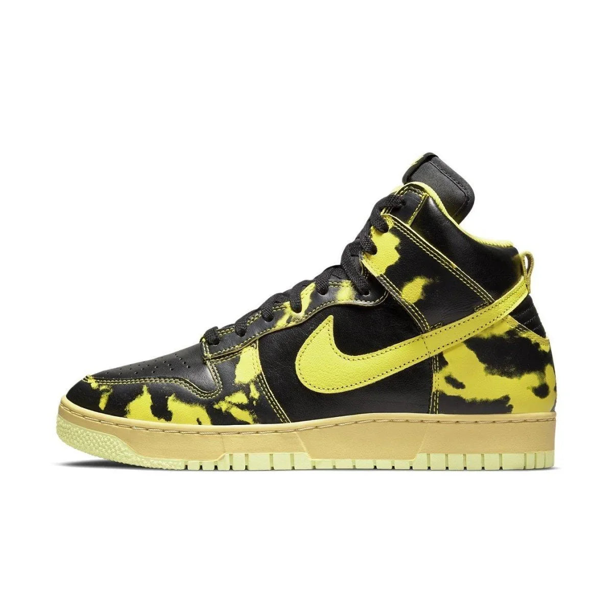 Nike Dunk High 1985 SP Yellow Acid Wash - dropout